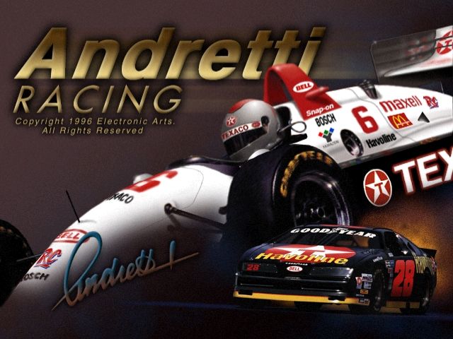 Andretti Racing screenshot 4 for Playstation